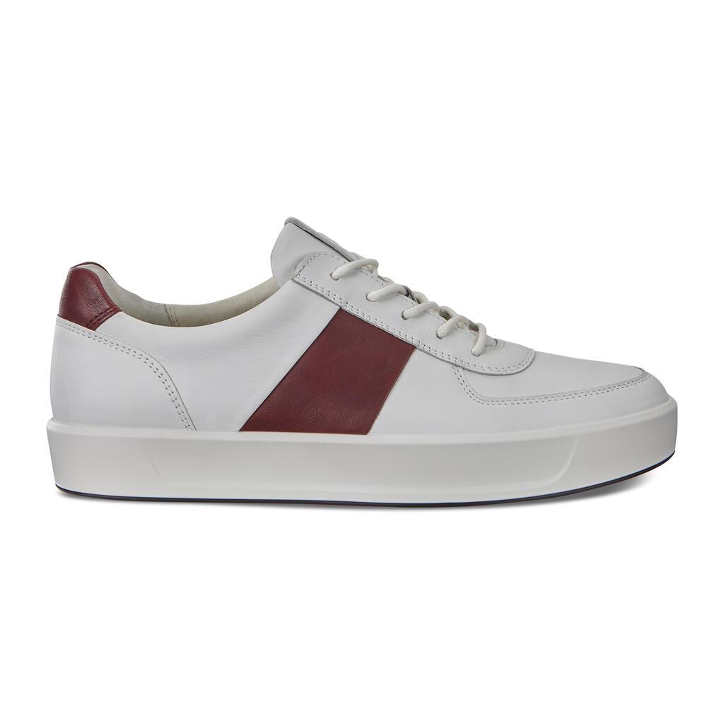 Ecco Soft 8 Mens Sneakers White Sale - India NDR-571960